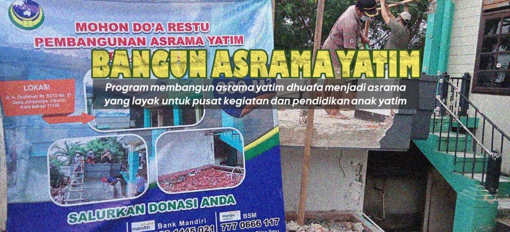 bangun asrama yatim